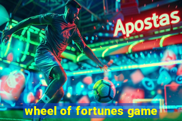 wheel of fortunes game