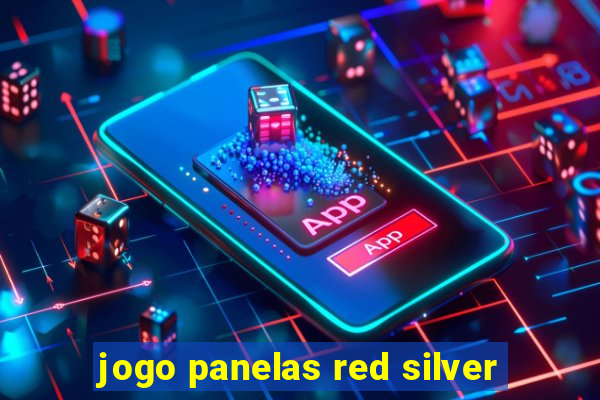 jogo panelas red silver