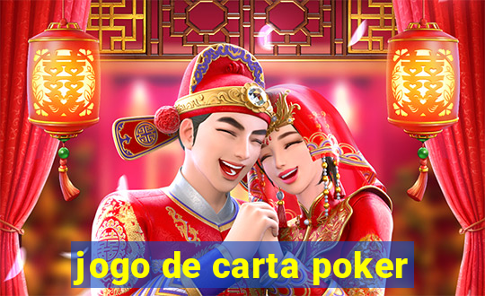 jogo de carta poker