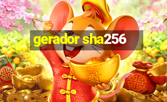 gerador sha256