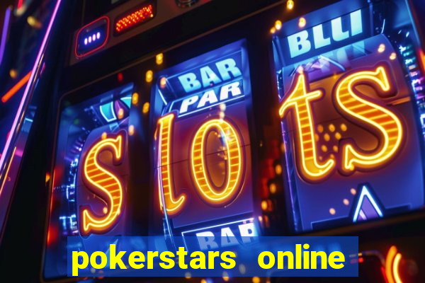 pokerstars online marketing code