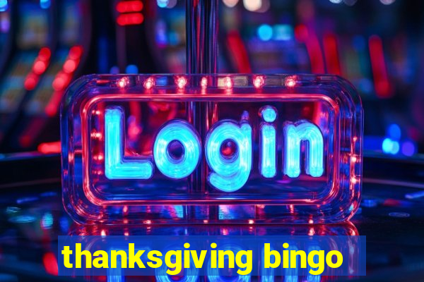 thanksgiving bingo