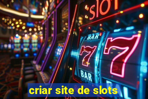 criar site de slots