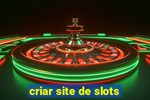 criar site de slots