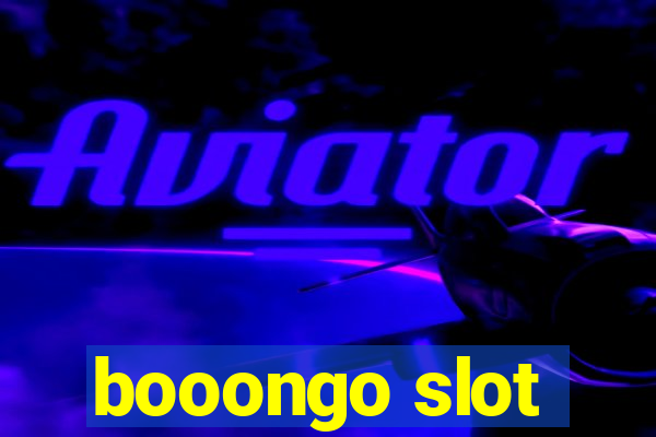 booongo slot