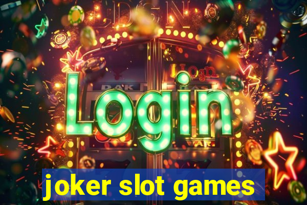 joker slot games