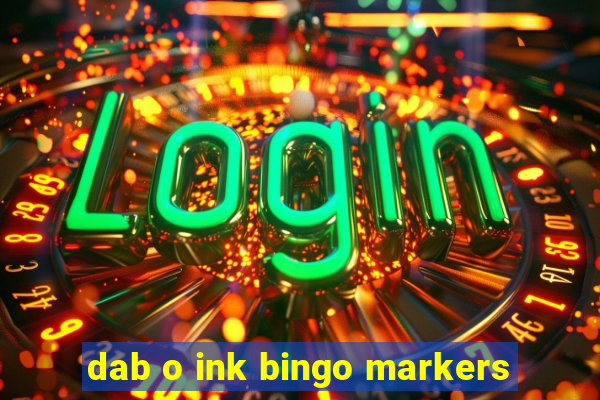 dab o ink bingo markers