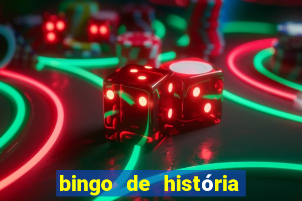 bingo de história 6 ano