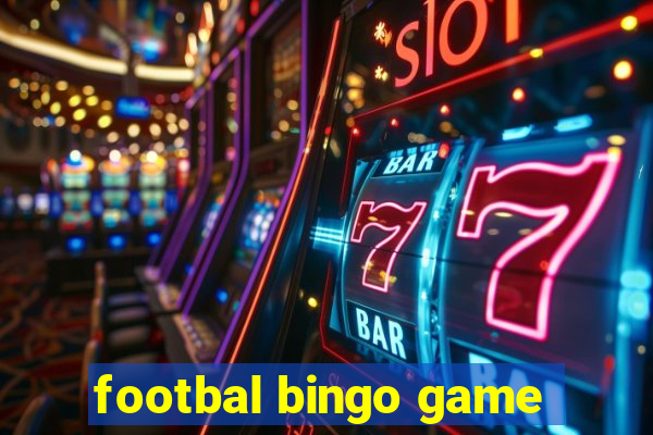 footbal bingo game