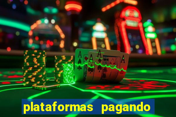 plataformas pagando no cadastro slots