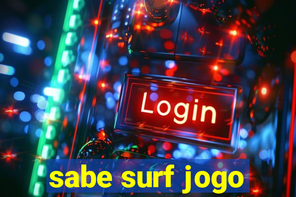 sabe surf jogo