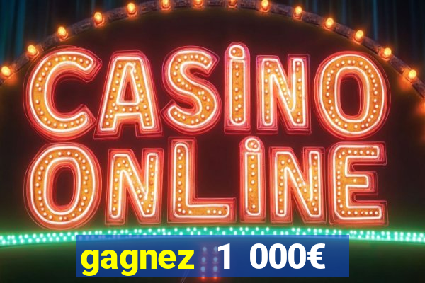 gagnez 1 000€ sur jow