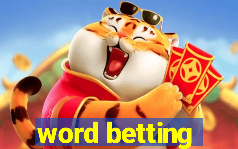 word betting