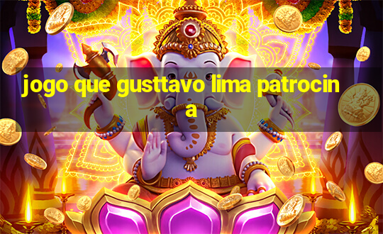 jogo que gusttavo lima patrocina