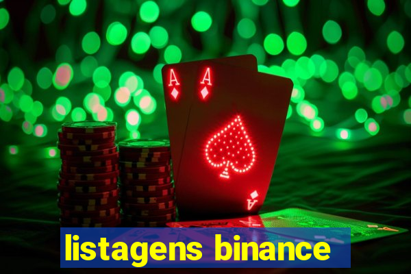 listagens binance