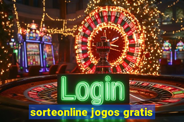 sorteonline jogos gratis