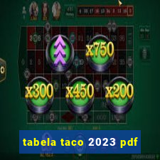 tabela taco 2023 pdf