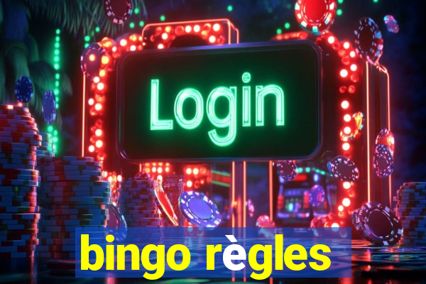 bingo règles