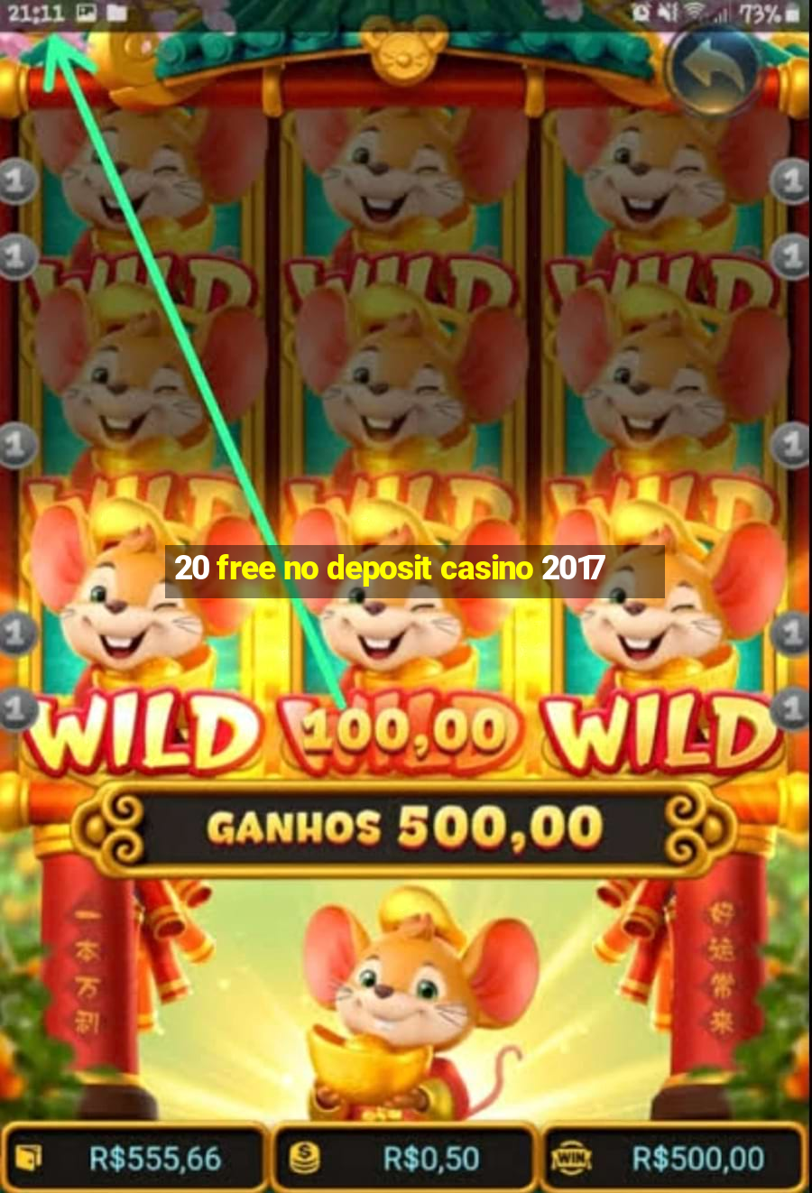 20 free no deposit casino 2017