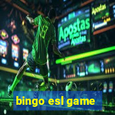 bingo esl game