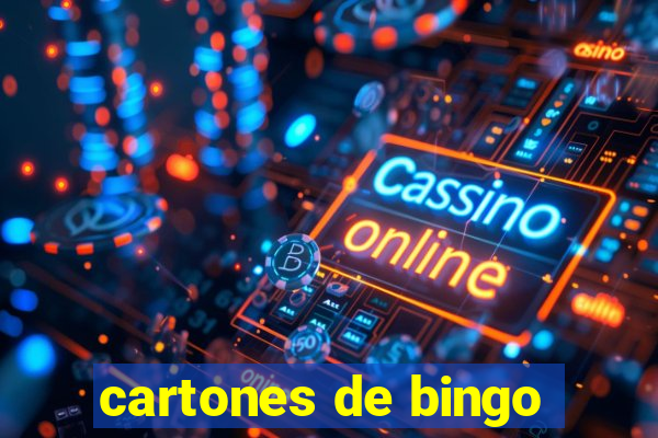 cartones de bingo