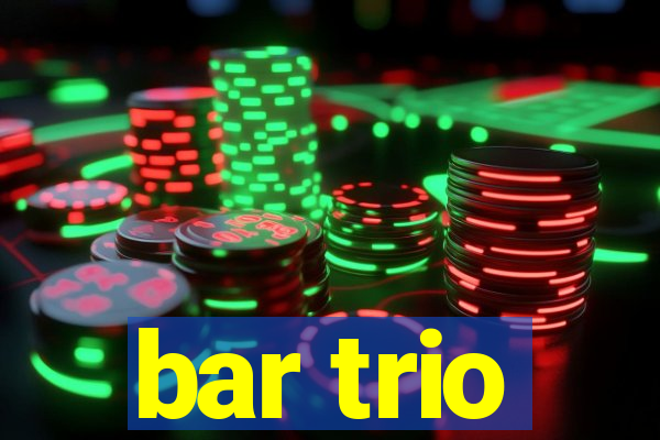 bar trio