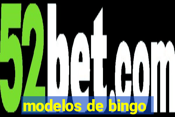 modelos de bingo