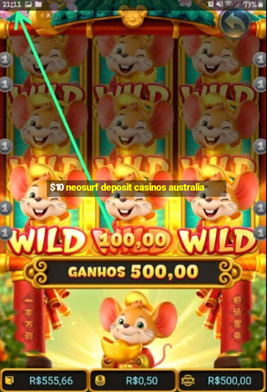 $10 neosurf deposit casinos australia