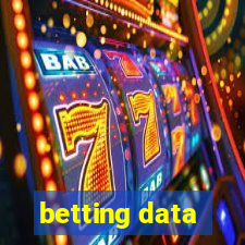 betting data