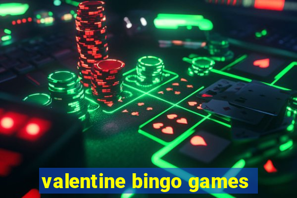 valentine bingo games