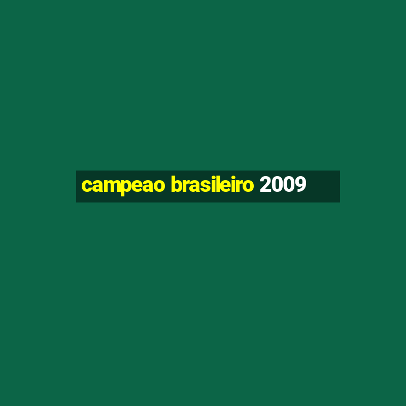 campeao brasileiro 2009