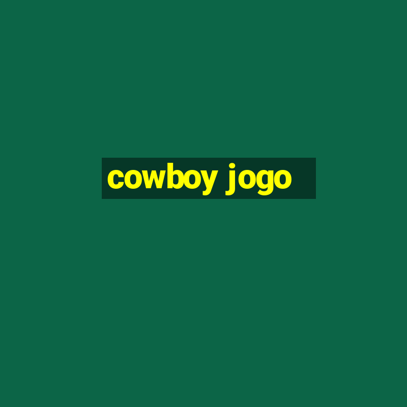 cowboy jogo