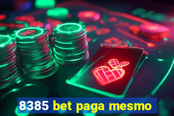 8385 bet paga mesmo