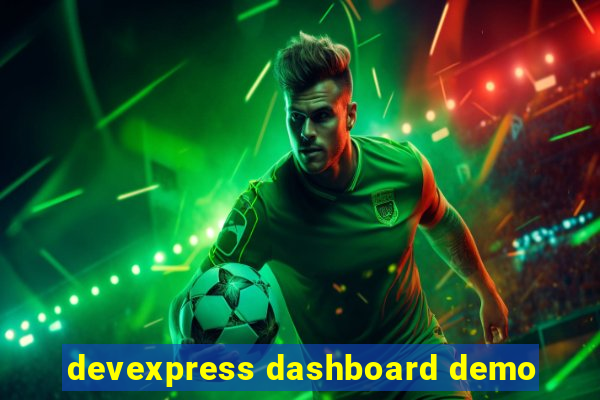 devexpress dashboard demo