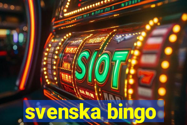 svenska bingo