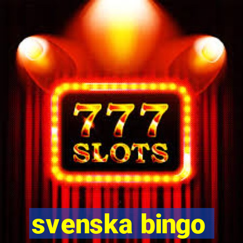 svenska bingo