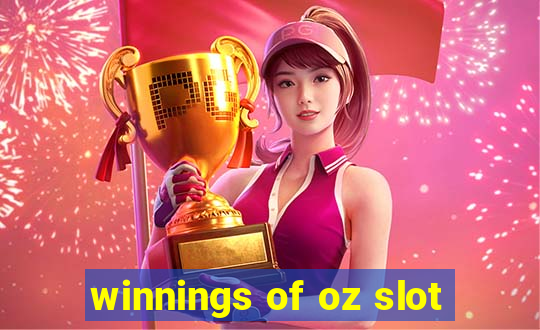 winnings of oz slot