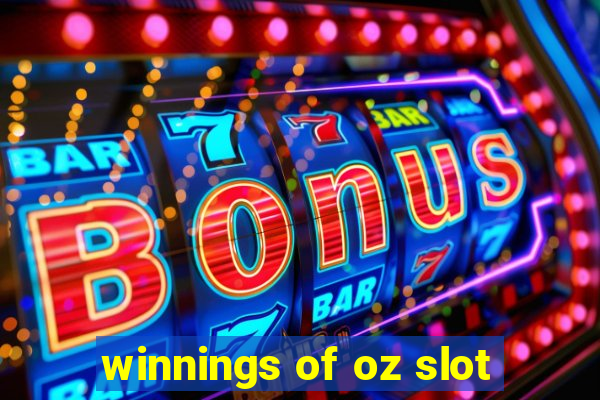 winnings of oz slot