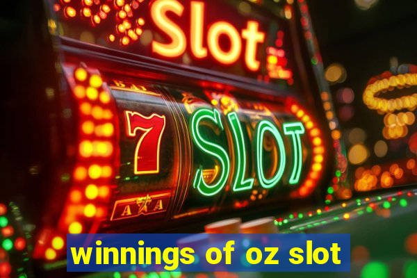 winnings of oz slot