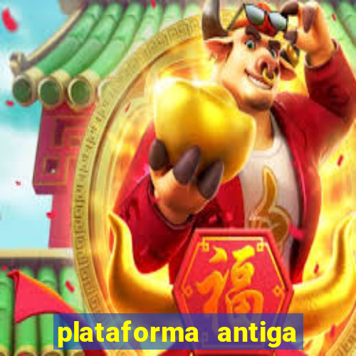 plataforma antiga de jogos