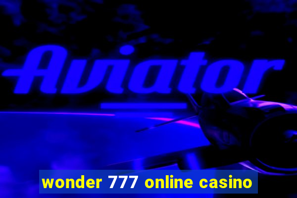 wonder 777 online casino