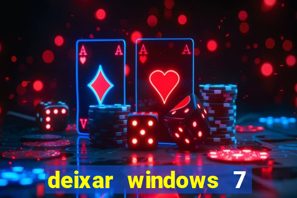 deixar windows 7 mais rapido