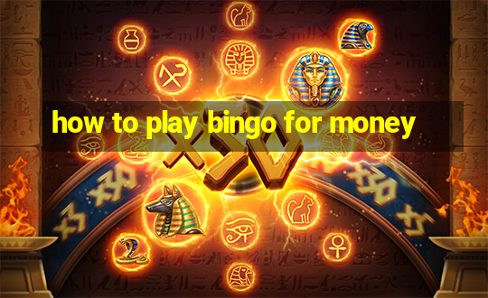 how to play bingo for money