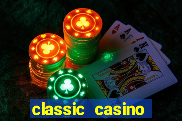 classic casino login page