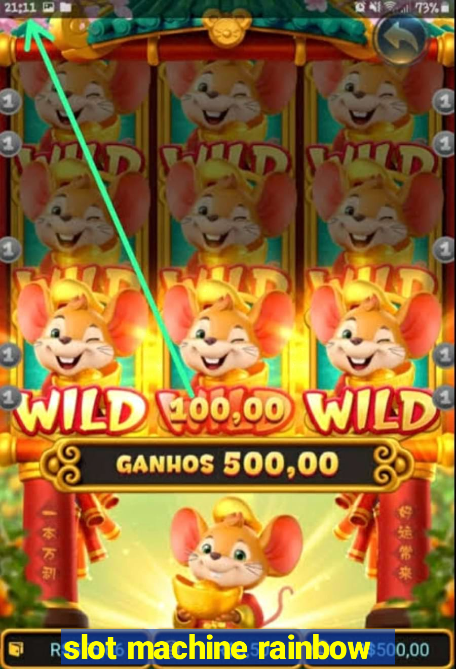 slot machine rainbow