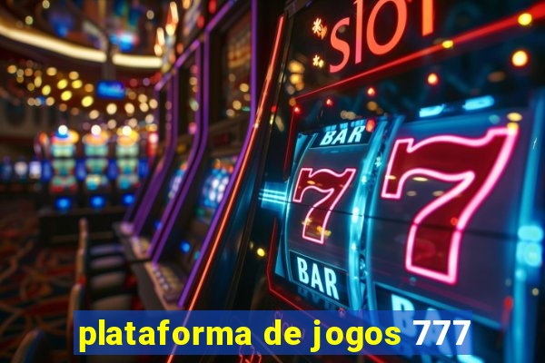 plataforma de jogos 777