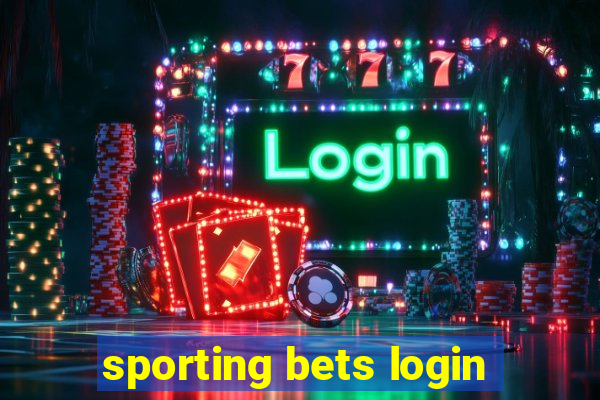 sporting bets login