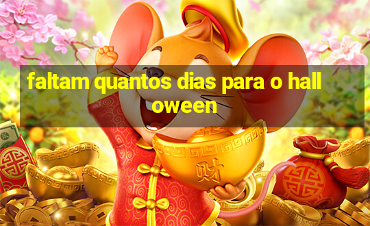 faltam quantos dias para o halloween