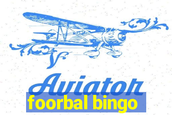 foorbal bingo