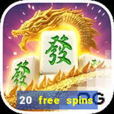 20 free spins mansion casino